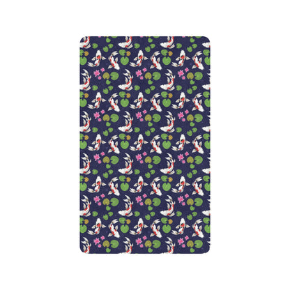 Koi Carp Pattern Design Themed Print Rubber Doormat