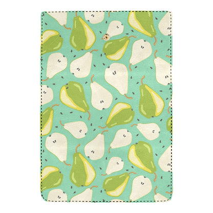 Pear Pattern Print Design PE04 Women's Trifold Wallet