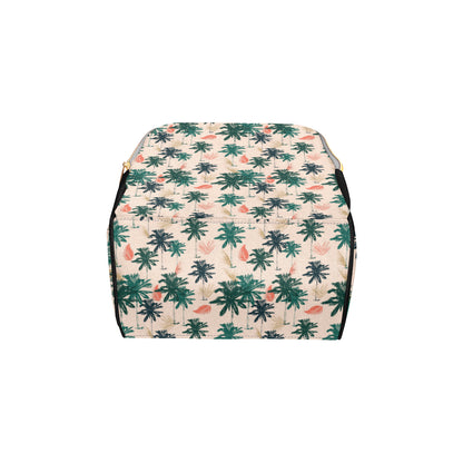 Palm Tree Pattern Print Design PT014 Diaper Bag Backpack