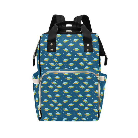 UFO Print Design LKS305 Diaper Bag Backpack