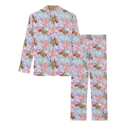 Christian Pattern Print Design 03 Women's Long Pajama Set