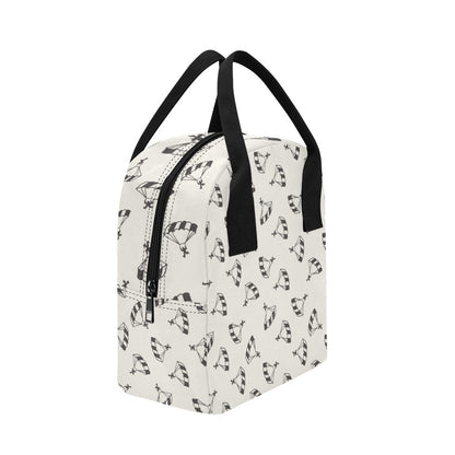 Skydiver Print Design LKS301 Insulated Lunch Bag