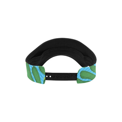 Zucchini Print Design LKS301 Unisex Sun Visor
