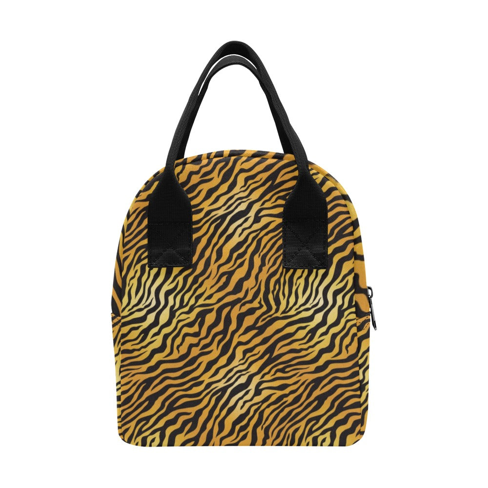 Tiger Print Design LKS302 Insulated Lunch Bag