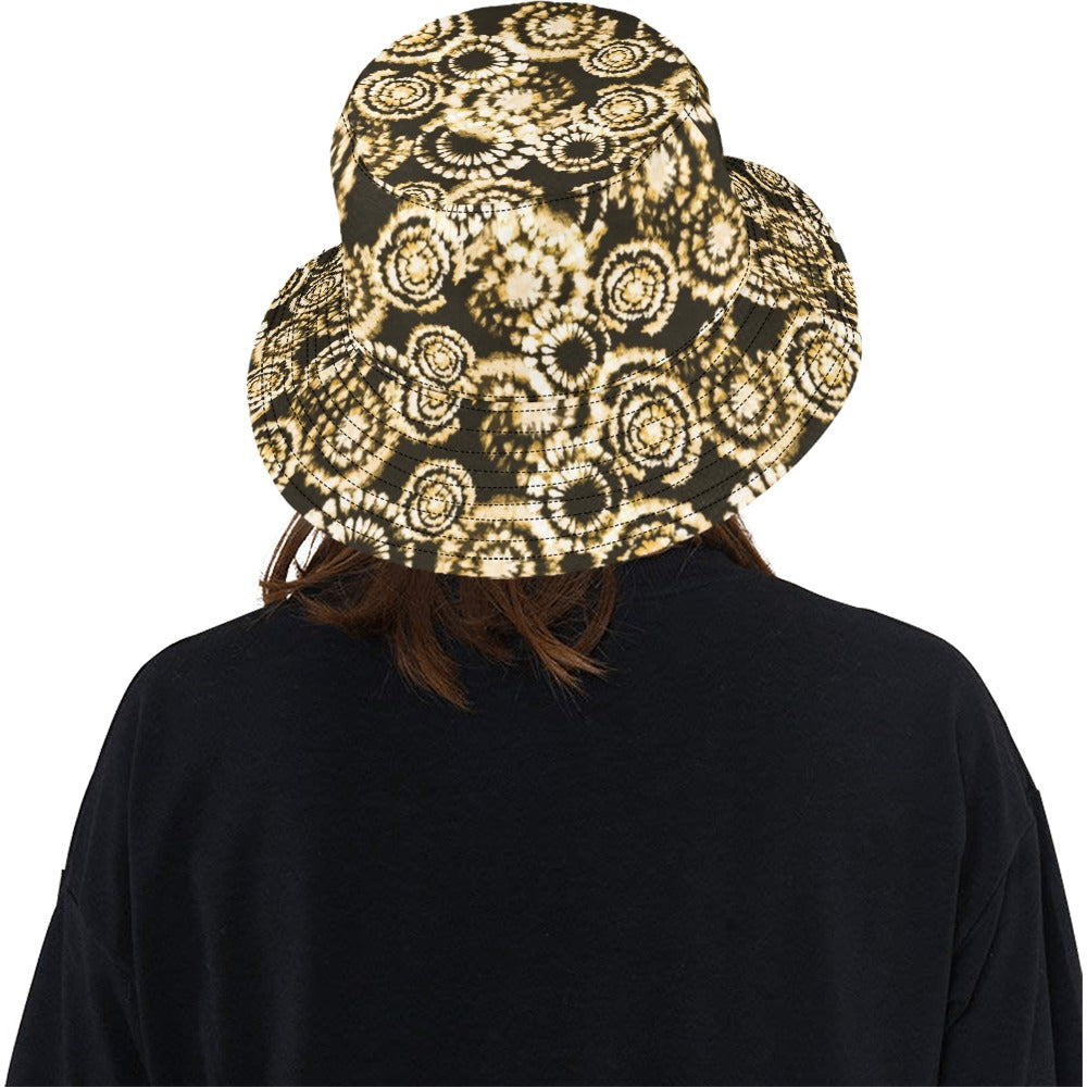 Tie Dye Print Design LKS307 Unisex Bucket Hat