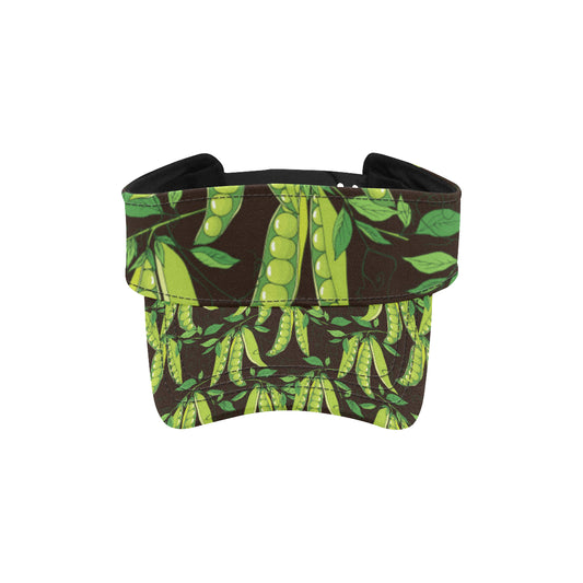 Peas Pattern Print Design A03 Unisex Sun Visor