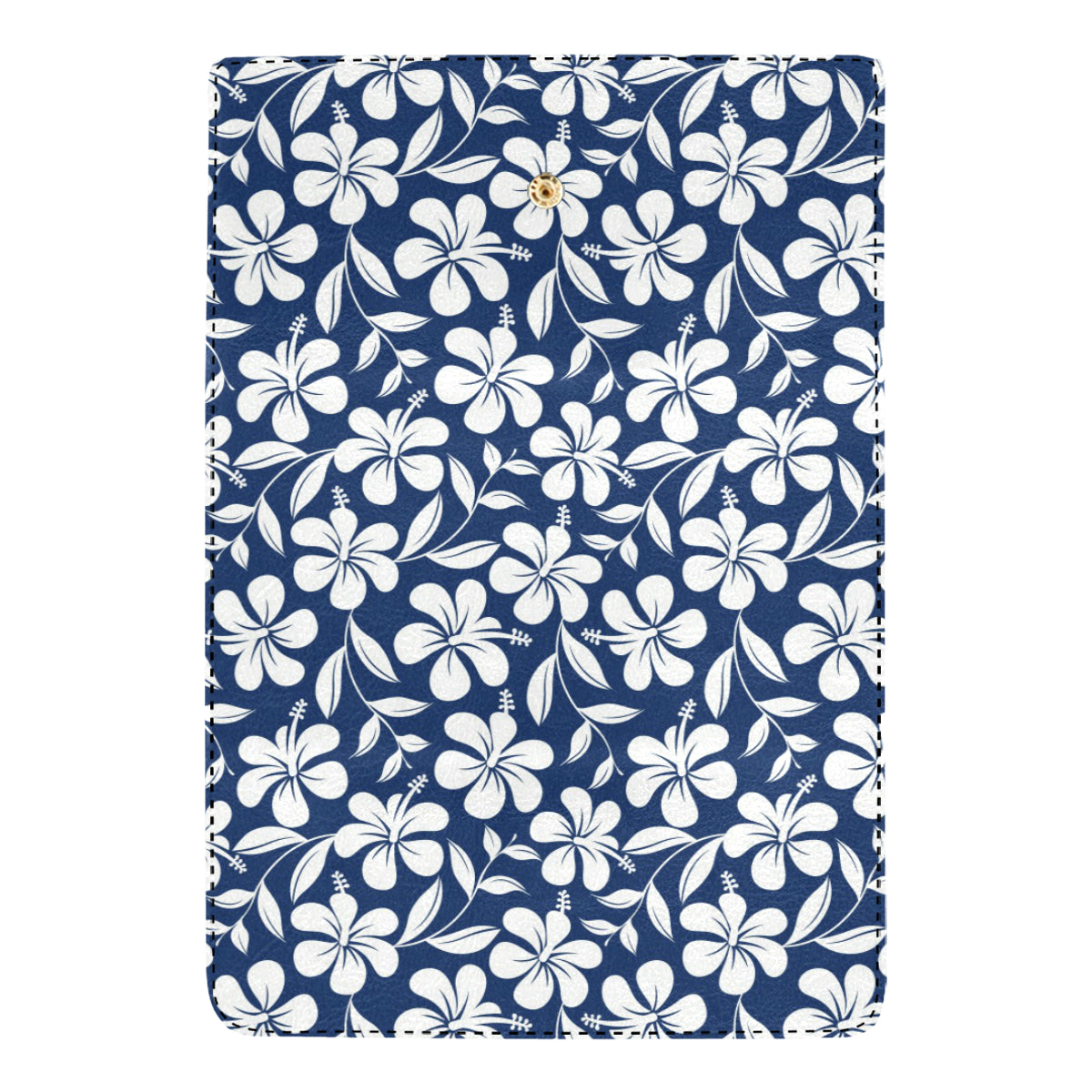 Hibiscus Pattern Print Design HB031 Women's Trifold Wallet