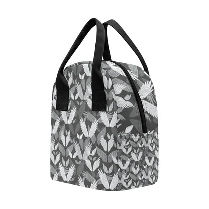 Angel Wings Pattern Design Themed Print Insulated Lunch Bag