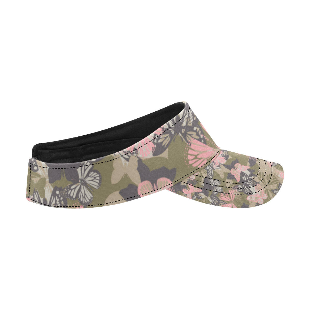 Butterfly camouflage Unisex Sun Visor