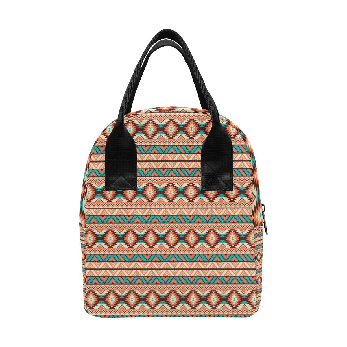 Navajo Western Style Print Pattern Insulated Lunch Bag