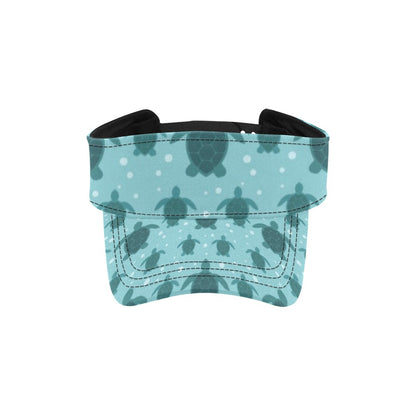 Sea Turtle Print Design LKS305 Unisex Sun Visor