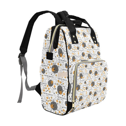 Tibetan Mastiffs Print Design LKS302 Diaper Bag Backpack