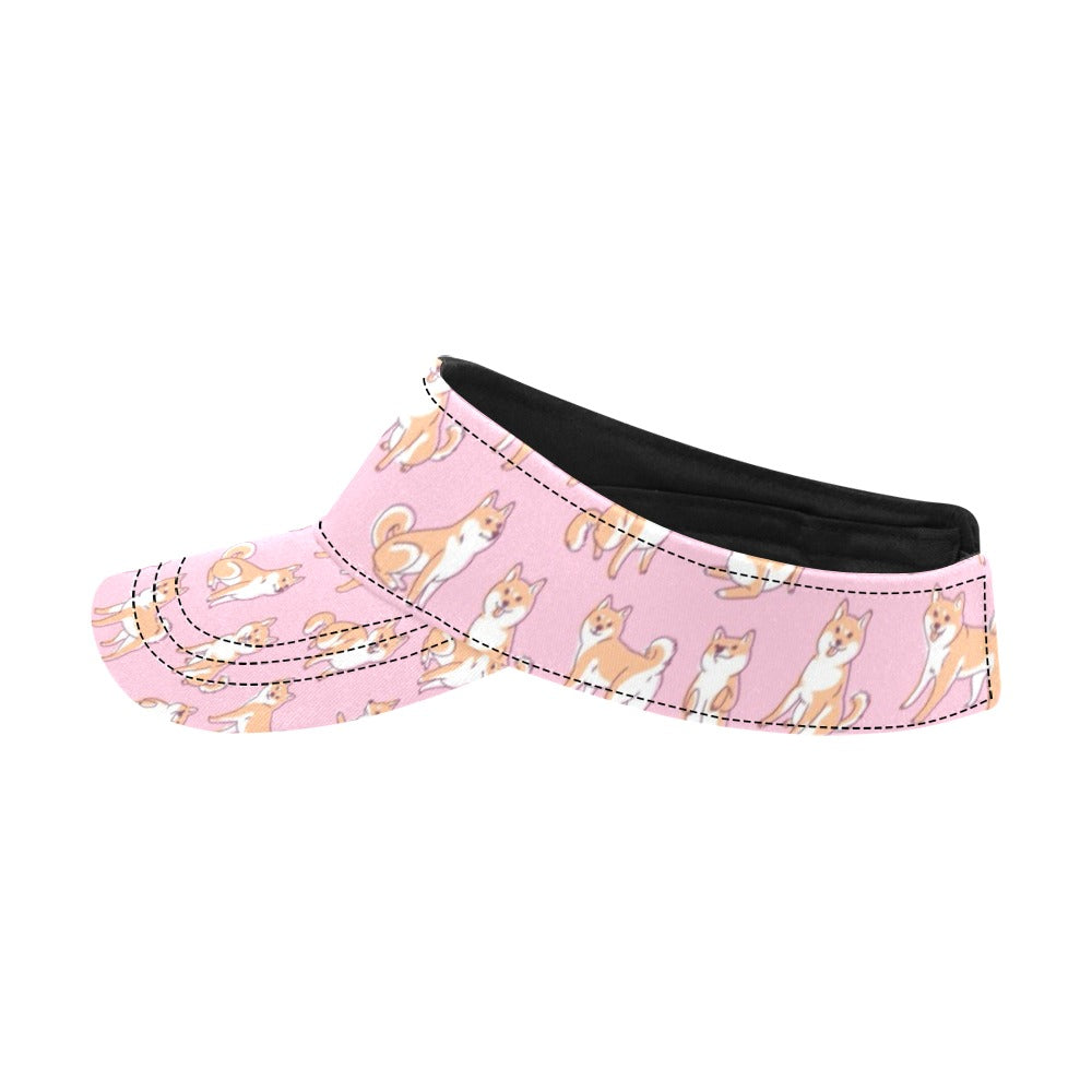 Shiba Inu Print Design LKS303 Unisex Sun Visor