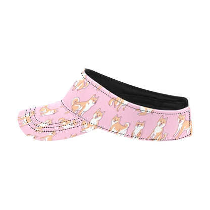 Shiba Inu Print Design LKS303 Unisex Sun Visor