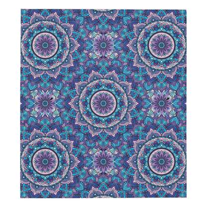 Mandala Pattern Print Design 04 Premium Quilt