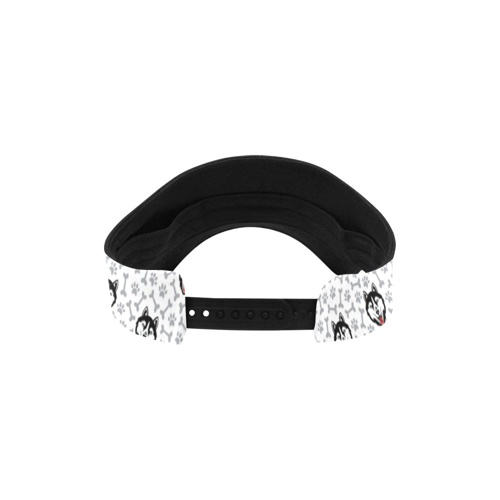 Siberian Huskies Print Design LKS305 Unisex Sun Visor