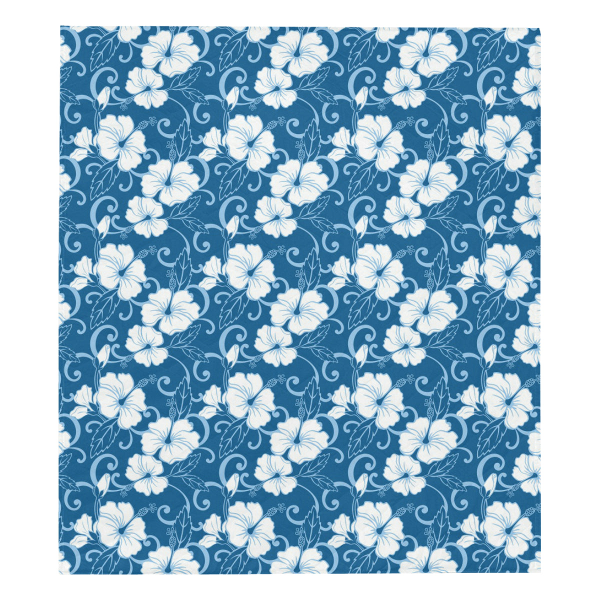 Hibiscus Pattern Print Design HB03 Premium Quilt