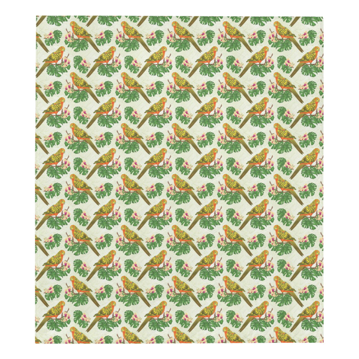 Conures Pattern Print Design 01 Premium Quilt