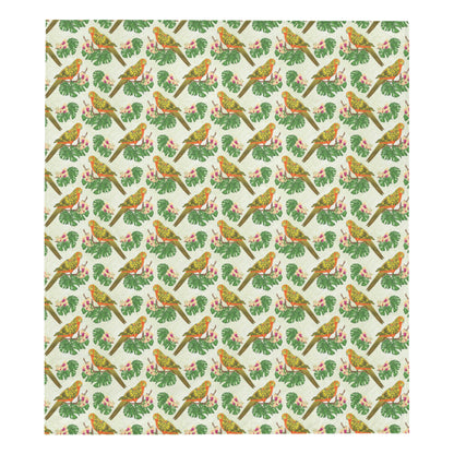 Conures Pattern Print Design 01 Premium Quilt
