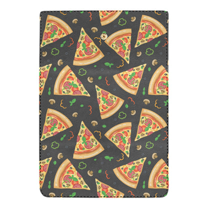 Pizza Pattern Print Design A02 Women's Trifold Wallet