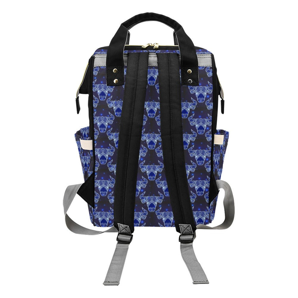 Taurus Print Design LKS302 Diaper Bag Backpack