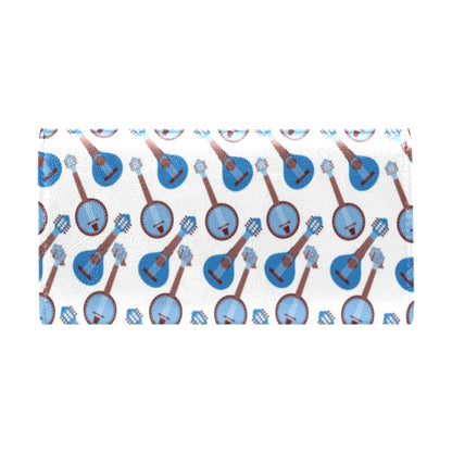 Banjo Print Design LKS401 Women's Trifold Wallet