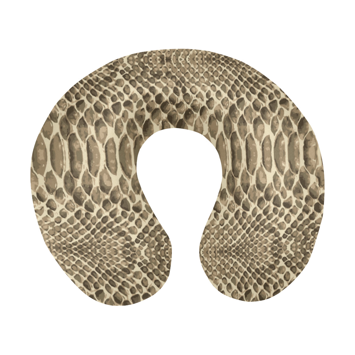 Python Pattern Print Design A02 U-Shaped Travel Neck Pillow
