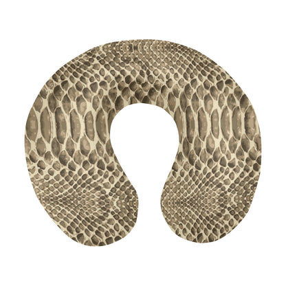 Python Pattern Print Design A02 U-Shaped Travel Neck Pillow