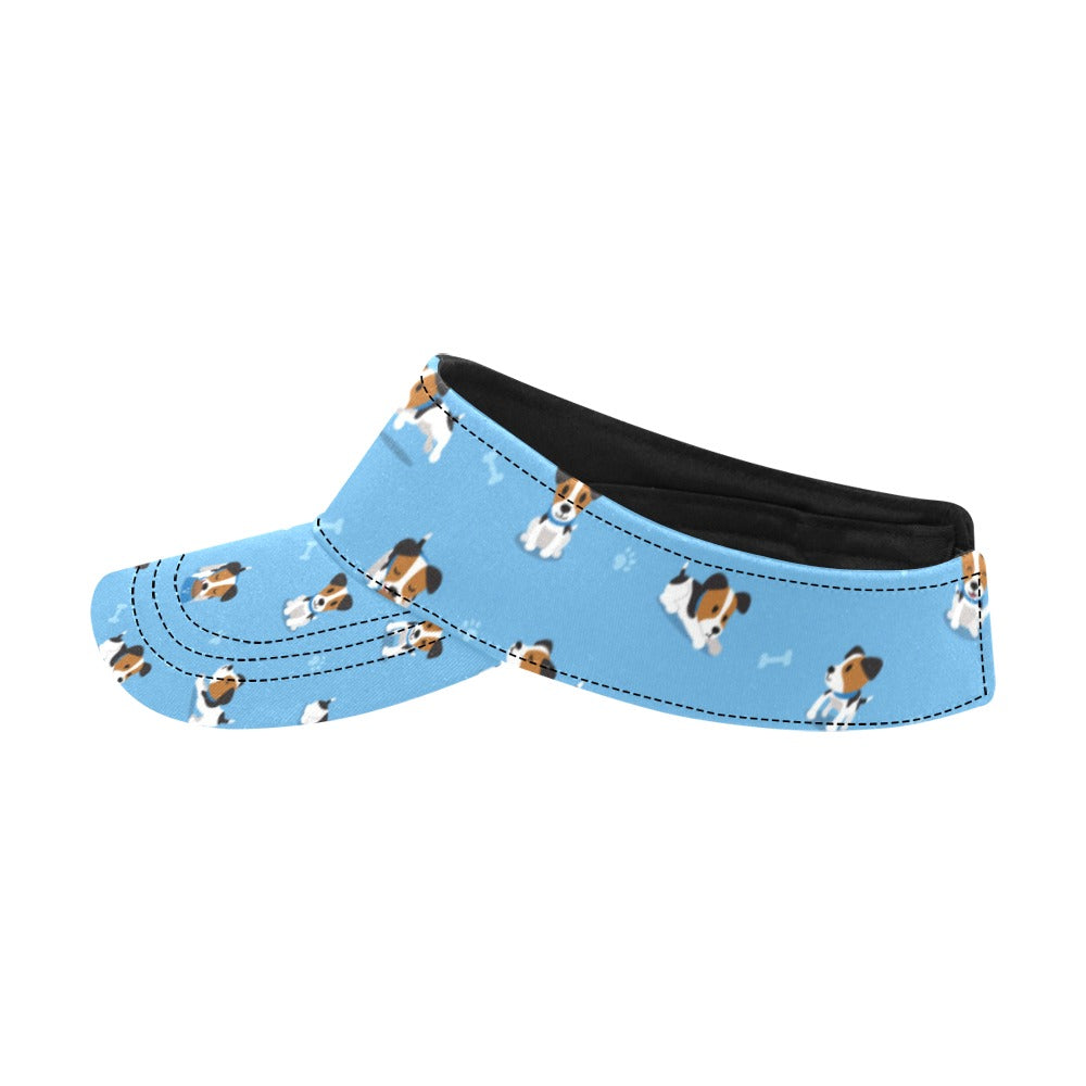 Russell Terriers Print Design LKS3010 Unisex Sun Visor