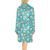 Sushi Print Design LKS305 Women's Fleece Robe