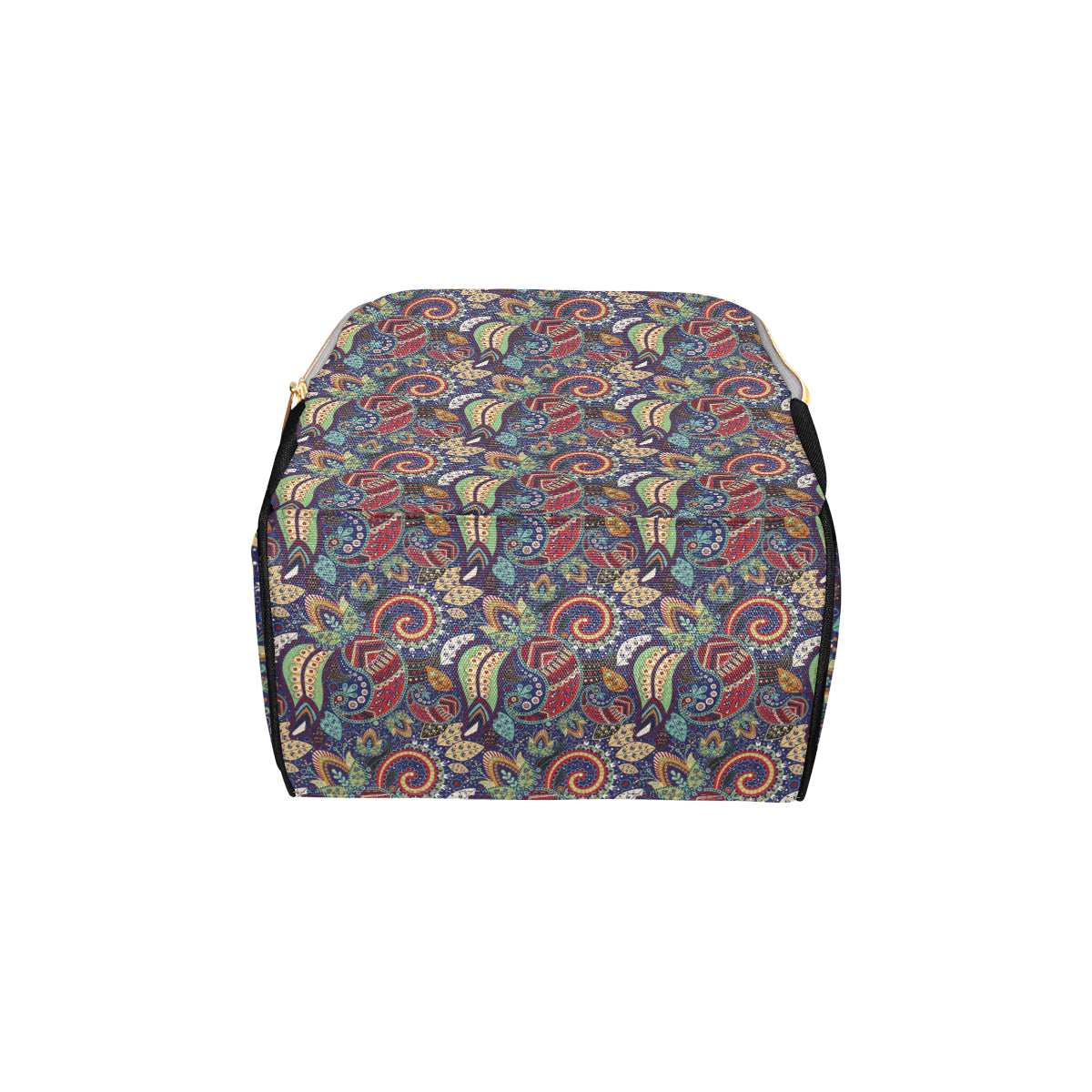 Paisley Boho Pattern Print Design A03 Diaper Bag Backpack