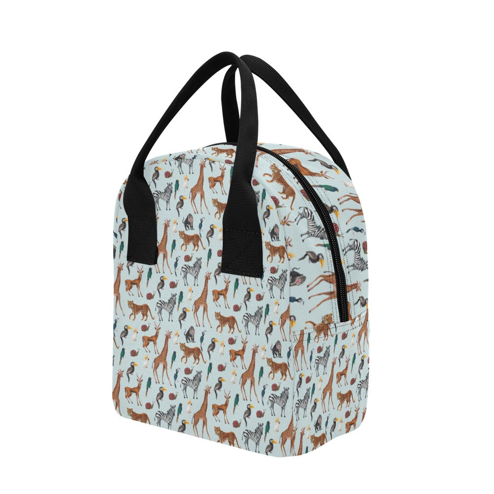Safari Animal Print Design LKS306 Insulated Lunch Bag