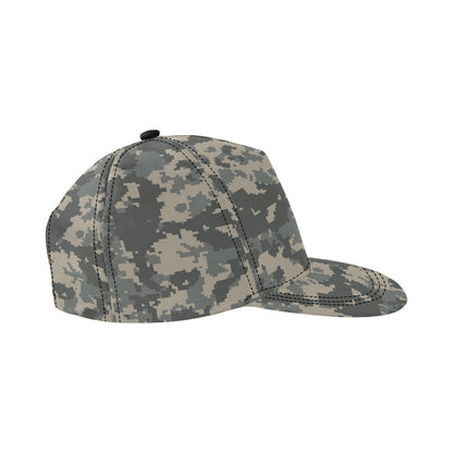 ACU Digital Camouflage Snapback Cap
