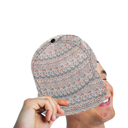Swedish Nordic Design Print Snapback Cap