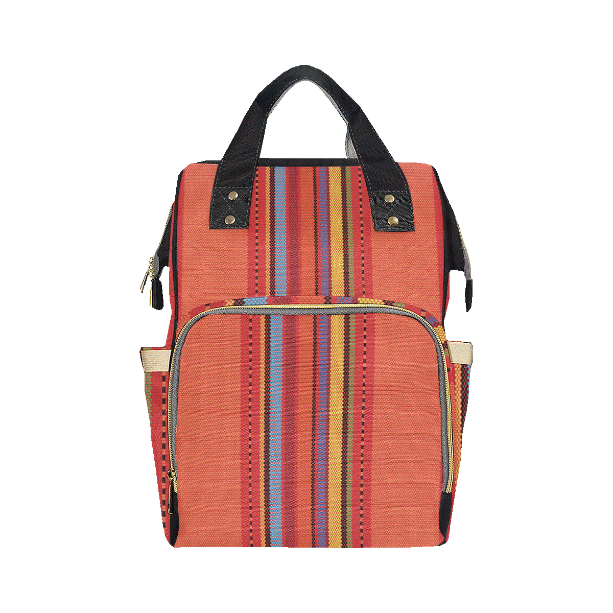 Mexican Pattern Print Design 05 Diaper Bag Backpack