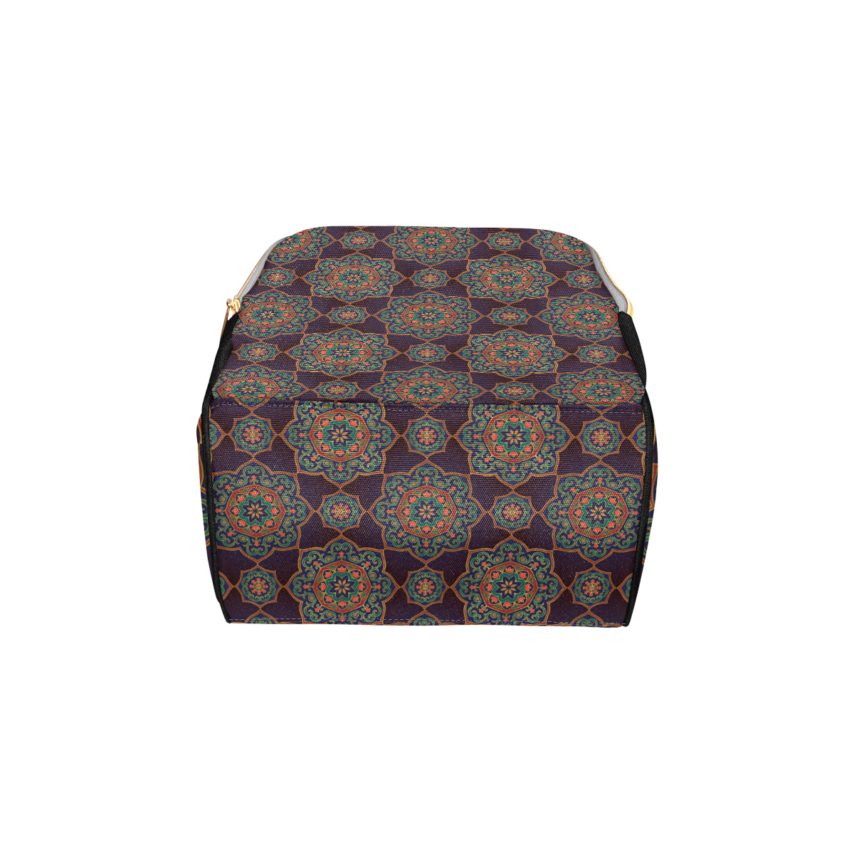 Medallion Pattern Print Design 03 Diaper Bag Backpack