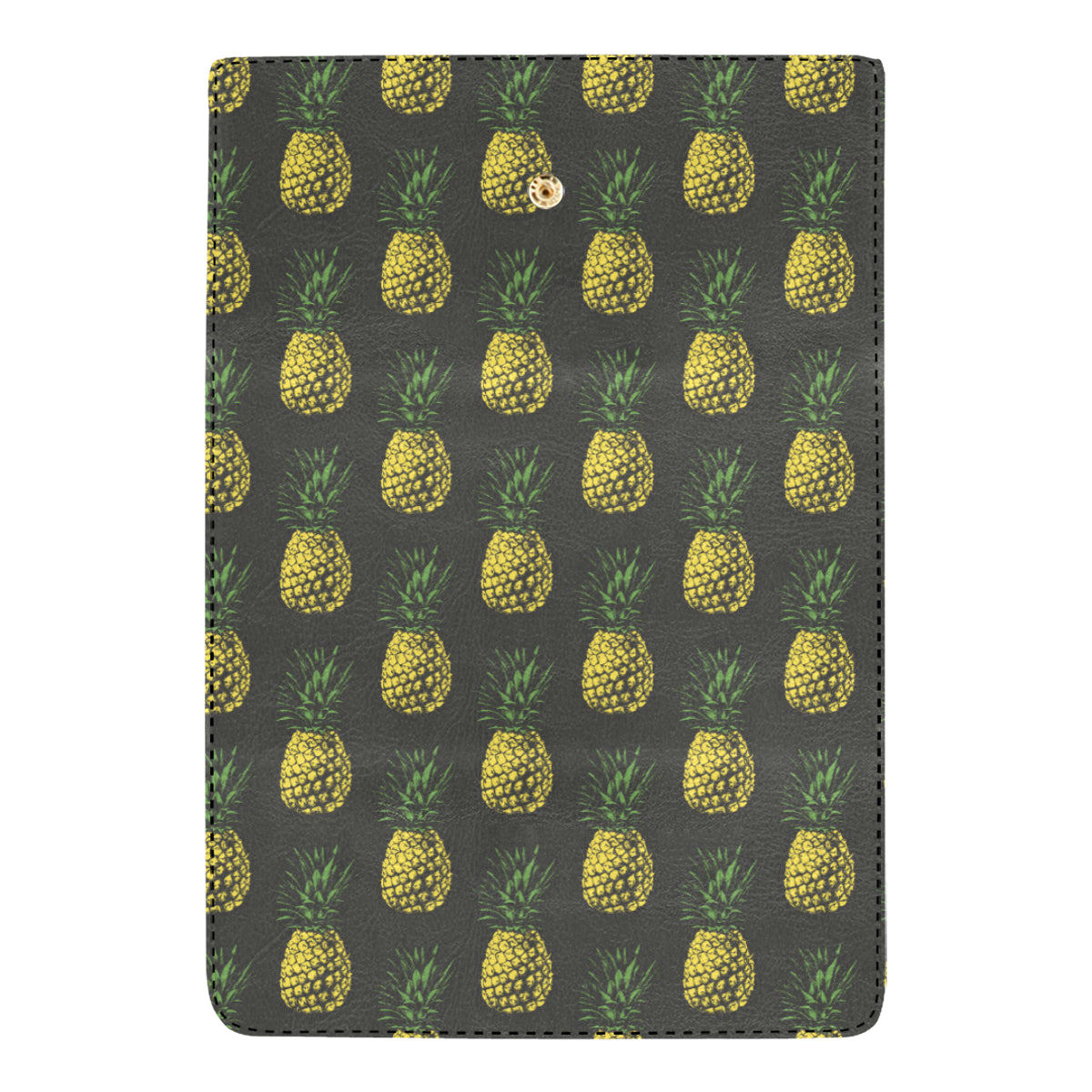 Gold Pineapple Women's Trifold Wallet