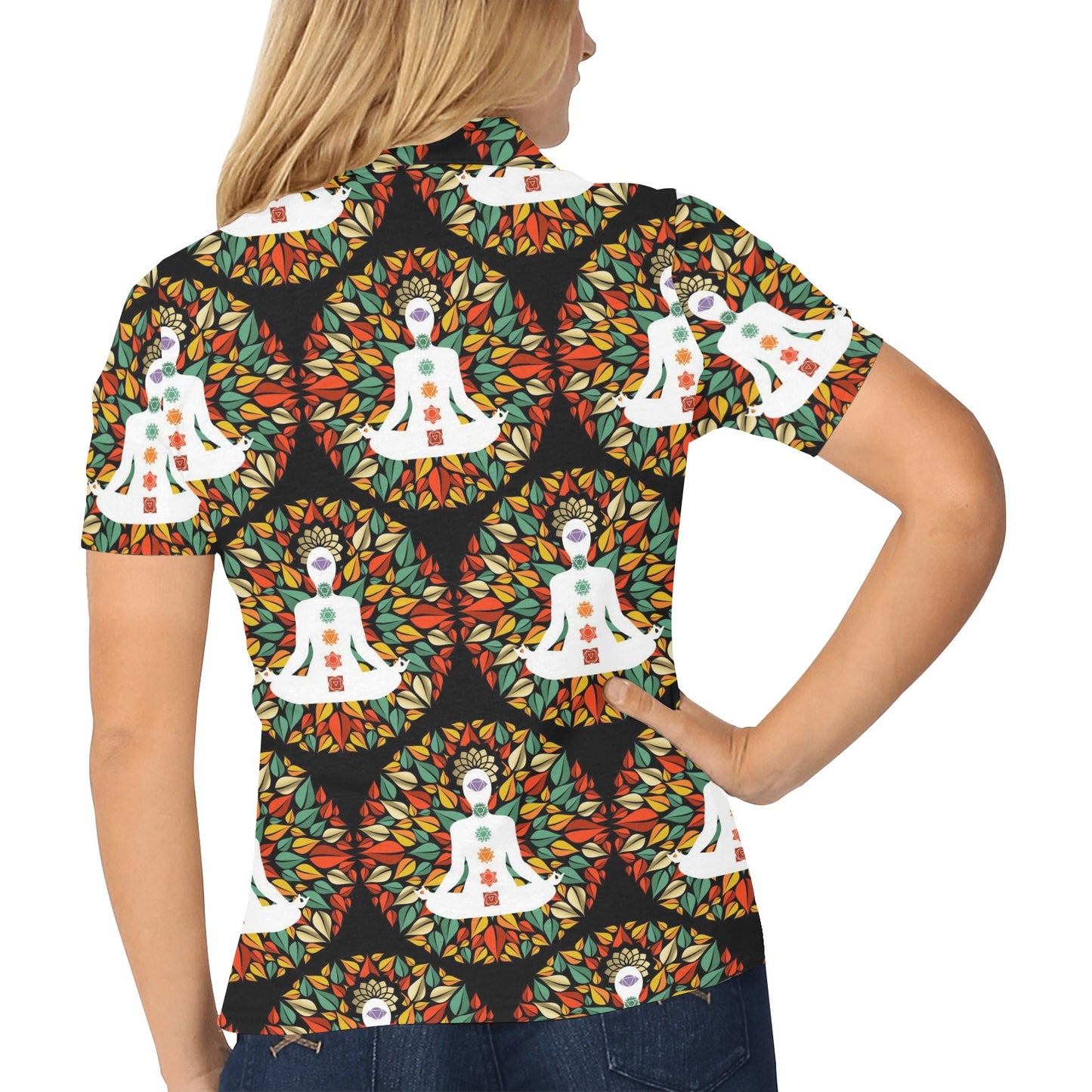 Chakra Yoga Women's Polo Shirt