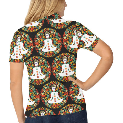 Chakra Yoga Women's Polo Shirt