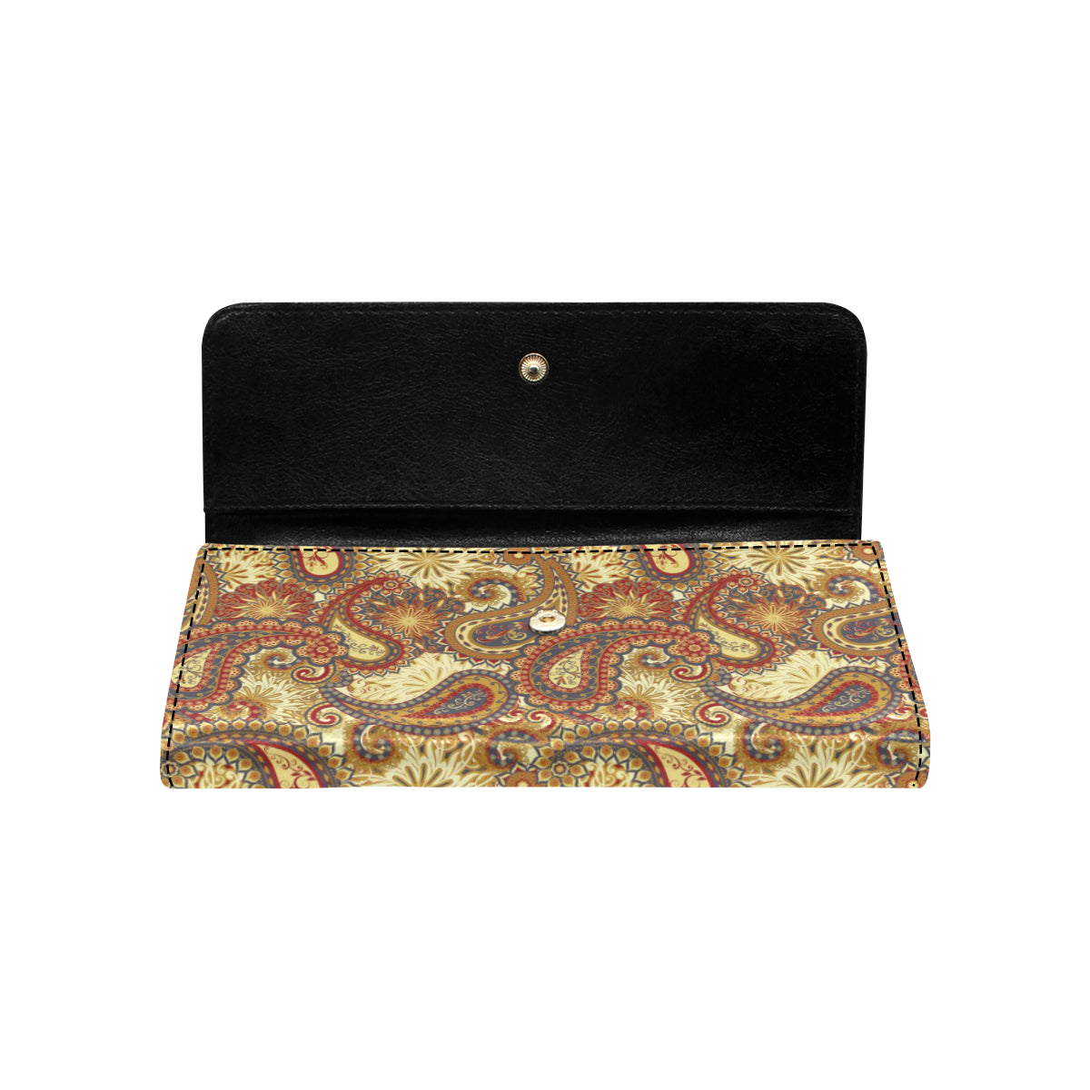 Boho Pattern Print Design 08 Women's Trifold Wallet