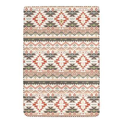 Aztec Pattern Print Design 05 Women's Trifold Wallet