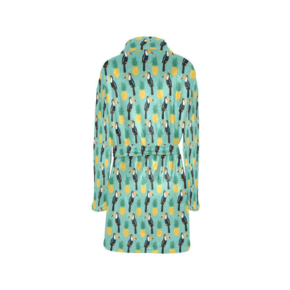 Toucan Print Design LKS301 Women's Fleece Robe