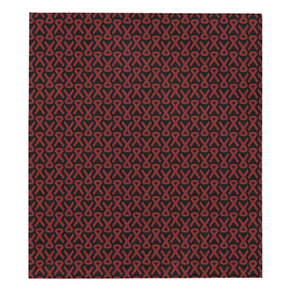 Multiple myeloma Pattern Print Design A01 Premium Quilt