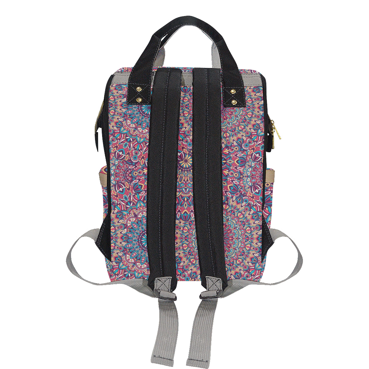 Boho Pattern Print Design 05 Diaper Bag Backpack