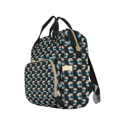 Angel with Wings Beautiful Design Print Diaper Bag Backpack