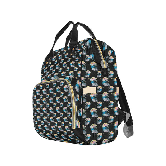 Angel with Wings Beautiful Design Print Diaper Bag Backpack