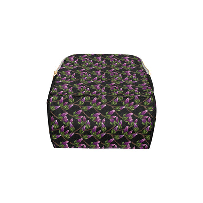 Magnolia Pattern Print Design MAG010 Diaper Bag Backpack