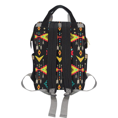 Native Pattern Print Design A05 Diaper Bag Backpack