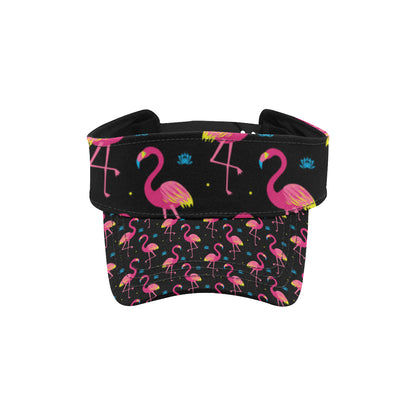 Flamingo Pink Neon Print Pattern Unisex Sun Visor