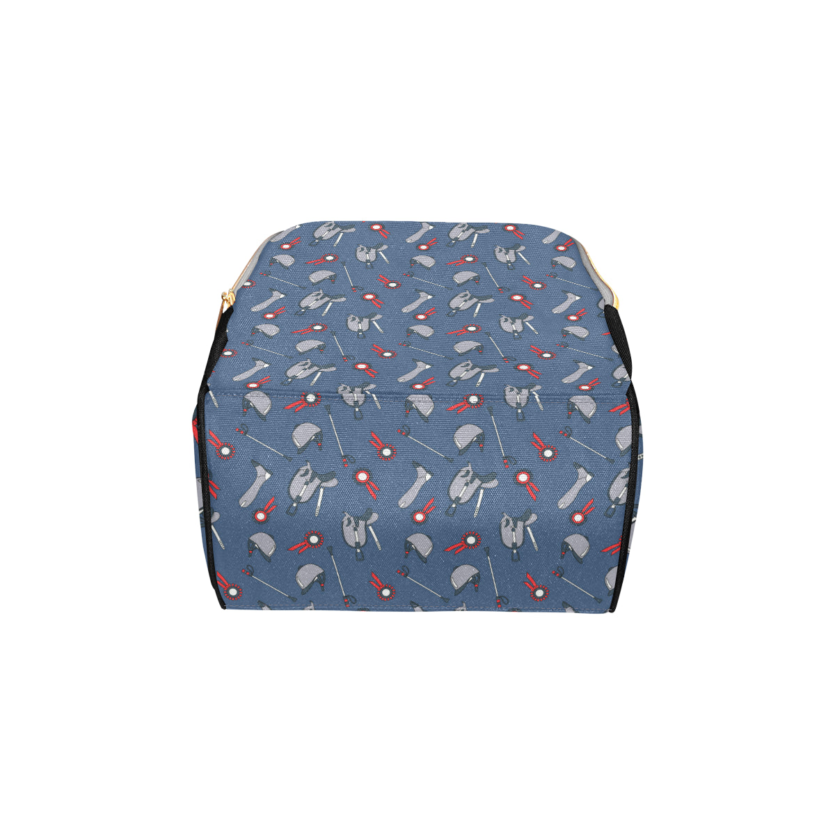 Equestrian Equipment Background Diaper Bag Backpack